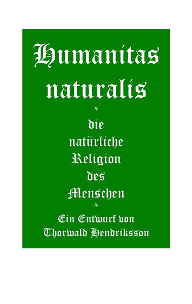 Produktbild: Humanitas naturalis