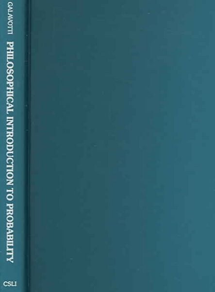 Produktbild: A Philosophical Introduction to Probability