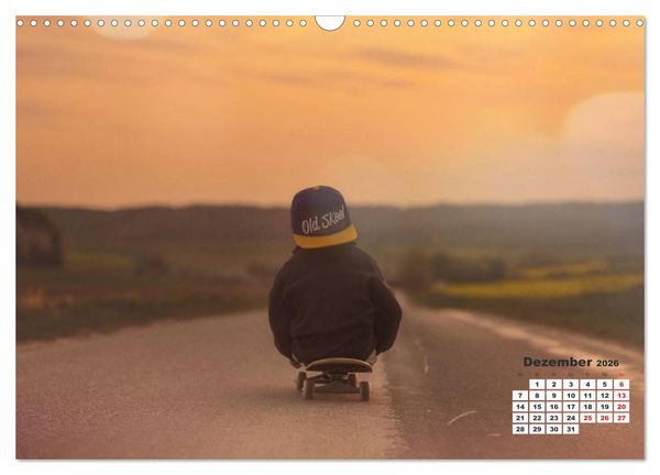 Produktbild: Skater. Skateboarding-Impressionen (Wandkalender 2026 DIN A3 quer), CALVENDO Monatskalender