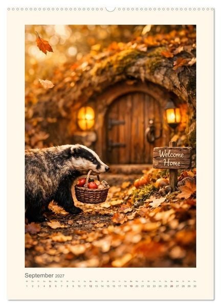 Produktbild: Wo das Herz nach Hause findet - Zw&ouml;lf kleine Geschichten vom Heimkommen (hochwertiger Premium Wandkalender 2027 DIN A2 hoch), Kunstdruck in Hochglanz
