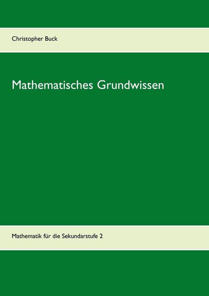 Produktbild: Mathematisches Grundwissen