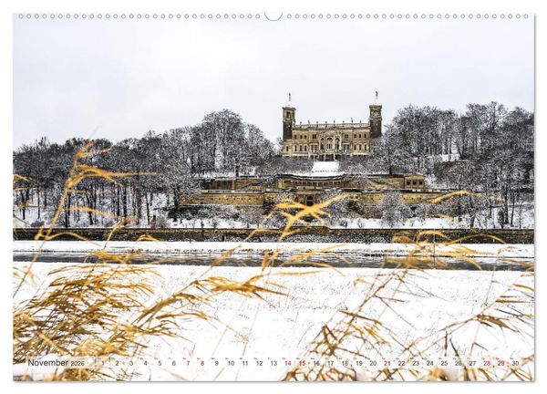 Produktbild: Dresden - zeitlose Sch&ouml;nheit (hochwertiger Premium Wandkalender 2026 DIN A2 quer), Kunstdruck in Hochglanz