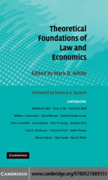 Produktbild: Theoretical Foundations of Law and Economics