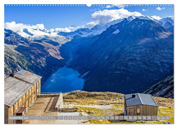 Produktbild: Die Zillertaler Alpen (Wandkalender 2026 DIN A2 quer), CALVENDO Monatskalender