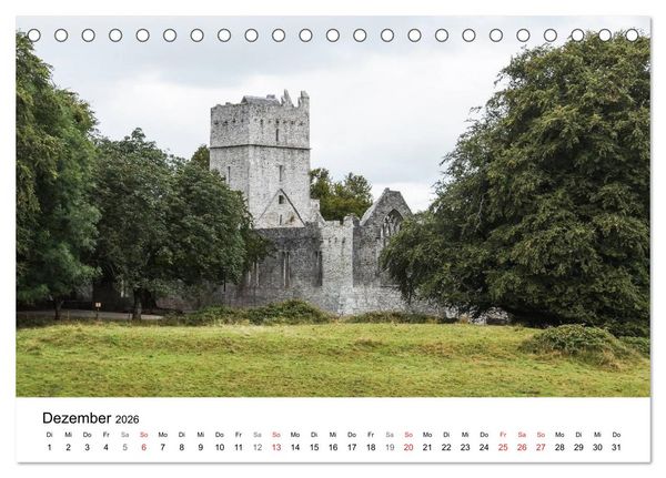 Produktbild: Irland wie gemalt (Tischkalender 2026 DIN A5 quer), CALVENDO Monatskalender