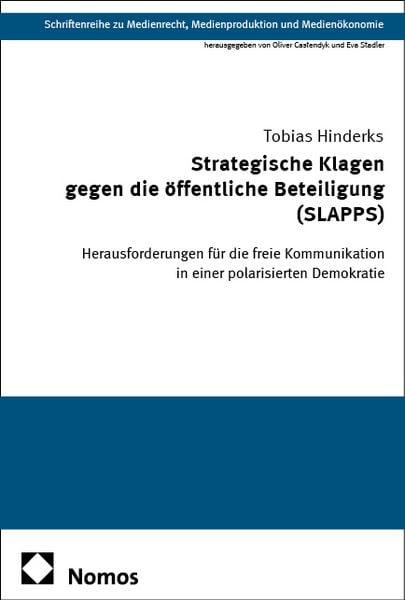 Produktbild: Strategische Klagen gegen die &ouml;ffentliche Beteiligung (SLAPPS)