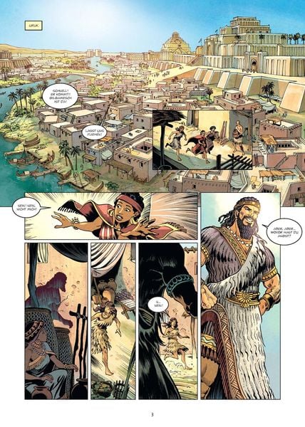 Produktbild: Mythen der Antike: Gilgamesch (Graphic Novel)