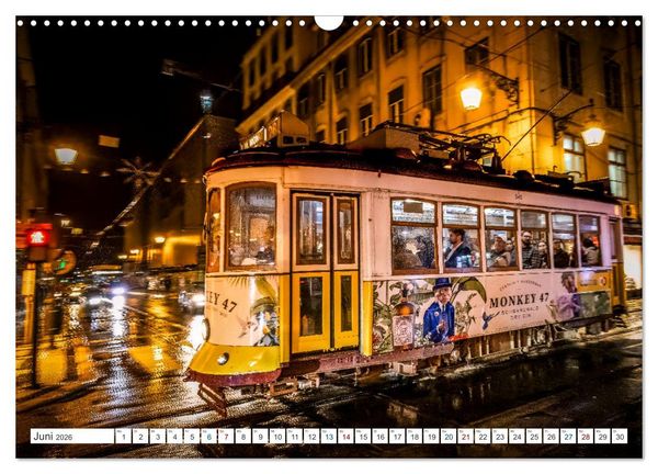 Produktbild: Eine Stadt voller Charme - Lissabon (Wandkalender 2026 DIN A3 quer), CALVENDO Monatskalender