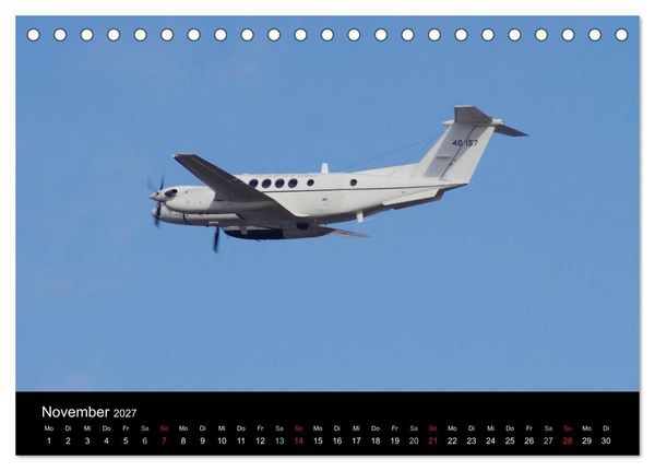 Produktbild: Milit&auml;r - Flugzeuge (Tischkalender 2027 DIN A5 quer), CALVENDO Monatskalender