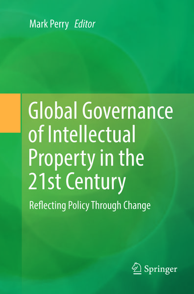 Produktbild: Global Governance of Intellectual Property in the 21st Century