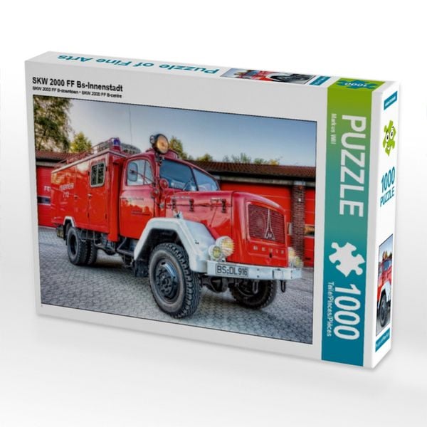CALVENDO Puzzle SKW 2000 FF Bs-Innenstadt | 1000 Teile Lege-Größe 64x48cm Foto-Puzzle für glückliche Stunden