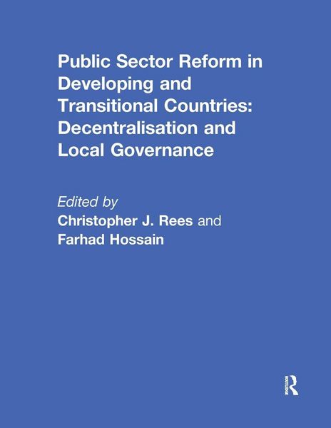 Produktbild: Public Sector Reform in Developing and Transitional Countries