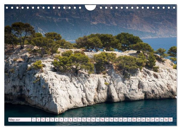 Produktbild: C&ocirc;te d'Azur Highlights on the French Mediterranean Coast (Wall Calendar 2027 DIN A4 landscape), CALVENDO 12 Month Wall Calendar