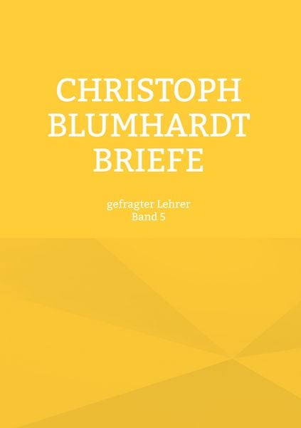 Produktbild: Christoph Blumhardt Briefe