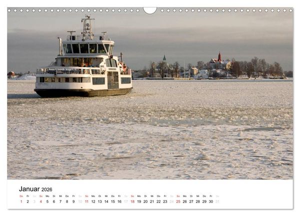 Produktbild: Finnland: Land der 1000 Seen (Wandkalender 2026 DIN A3 quer), CALVENDO Monatskalender