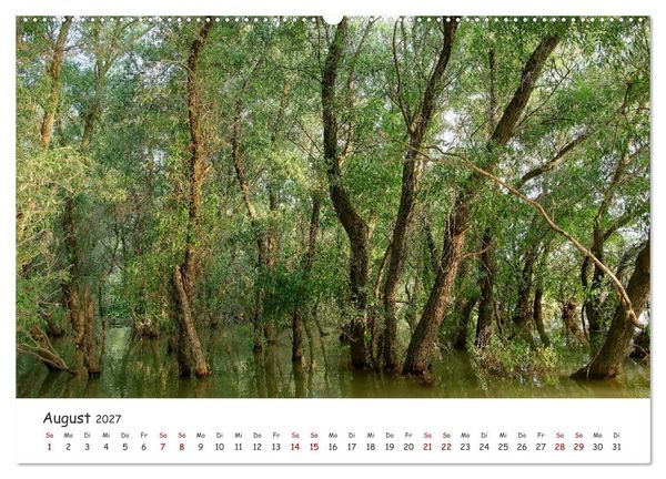 Produktbild: Donau-Delta (hochwertiger Premium Wandkalender 2027 DIN A2 quer), Kunstdruck in Hochglanz