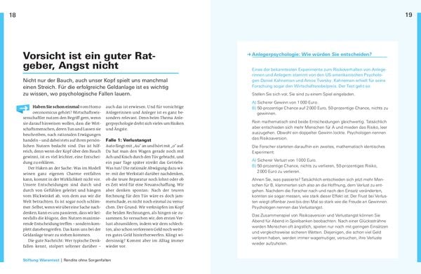Produktbild: Geldanlage f&uuml;r Vorsichtige