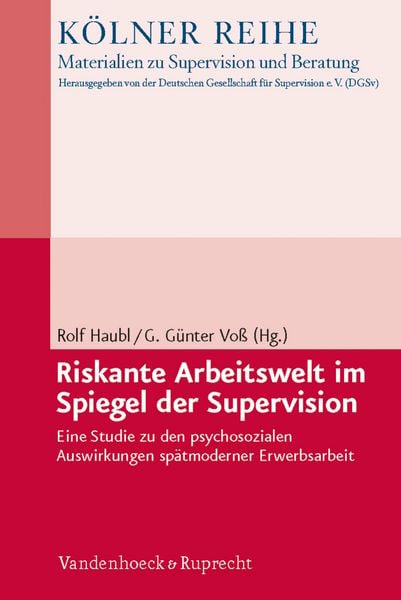 Produktbild: Riskante Arbeitswelt im Spiegel der Supervision