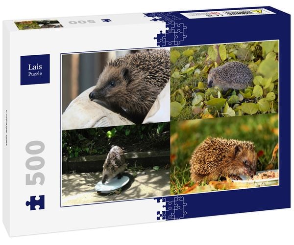 Lais Puzzle Collage Igel 500 Teile