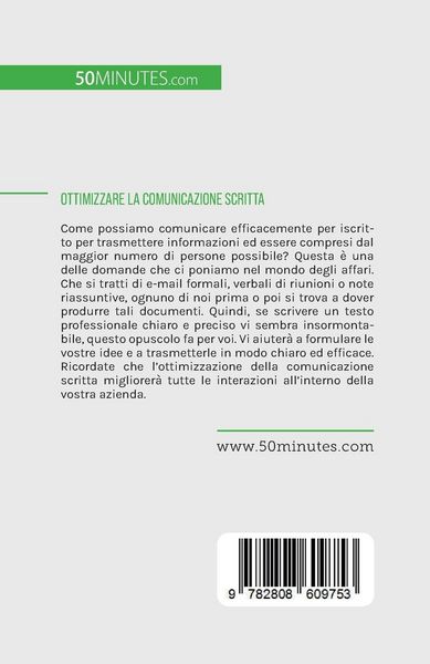 Produktbild: Ottimizzare la comunicazione scritta
