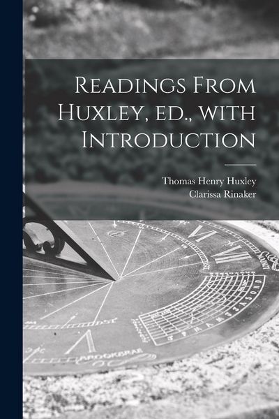 Produktbild: Readings From Huxley, Ed., With Introduction