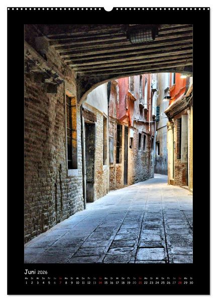 Produktbild: Venedig (hochwertiger Premium Wandkalender 2026 DIN A2 hoch), Kunstdruck in Hochglanz