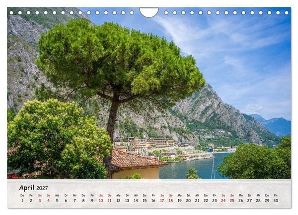 Produktbild: Limone sul Garda - Traumhaftes St&auml;dtchen am Gardasee (Wandkalender 2027 DIN A4 quer), CALVENDO Monatskalender