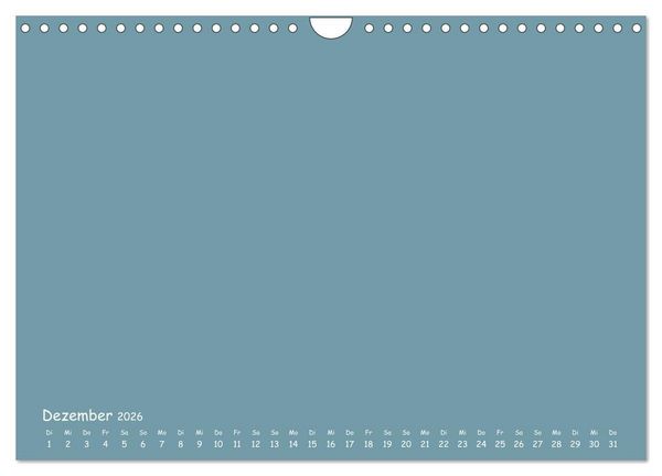 Produktbild: Regenbogen Kinder Bastelkalender - Zum Selbstgestalten - DIY Kreativ-Kalender (Wandkalender 2026 DIN A4 quer), CALVENDO Monatskalender