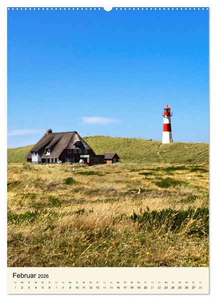 Produktbild: INSEL SYLT, Berauschende Nat&uuml;rlichkeit (Wandkalender 2026 DIN A2 hoch), CALVENDO Monatskalender