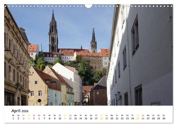 Produktbild: Mei&szlig;en (Wandkalender 2026 DIN A3 quer), CALVENDO Monatskalender