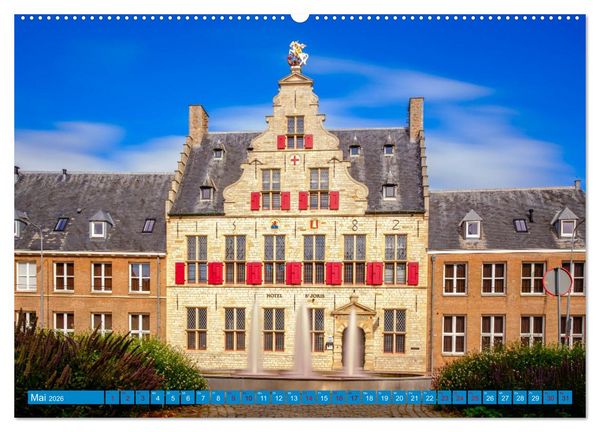 Produktbild: Ein Blick auf Middelburg in Zeeland (Wandkalender 2026 DIN A2 quer), CALVENDO Monatskalender