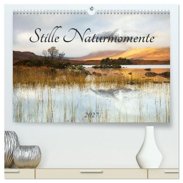 Produktbild: Stille Naturmomente (hochwertiger Premium Wandkalender 2027 DIN A2 quer), Kunstdruck in Hochglanz