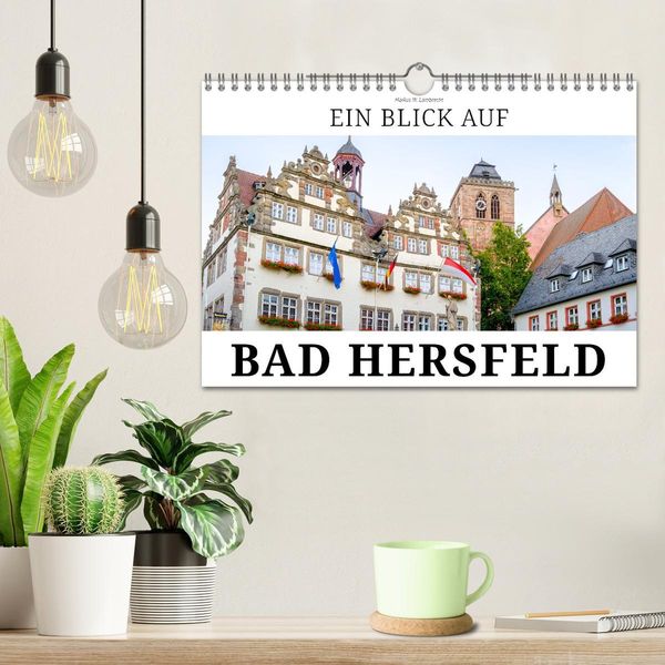 Produktbild: Ein Blick auf Bad Hersfeld (Wandkalender 2026 DIN A4 quer), CALVENDO Monatskalender