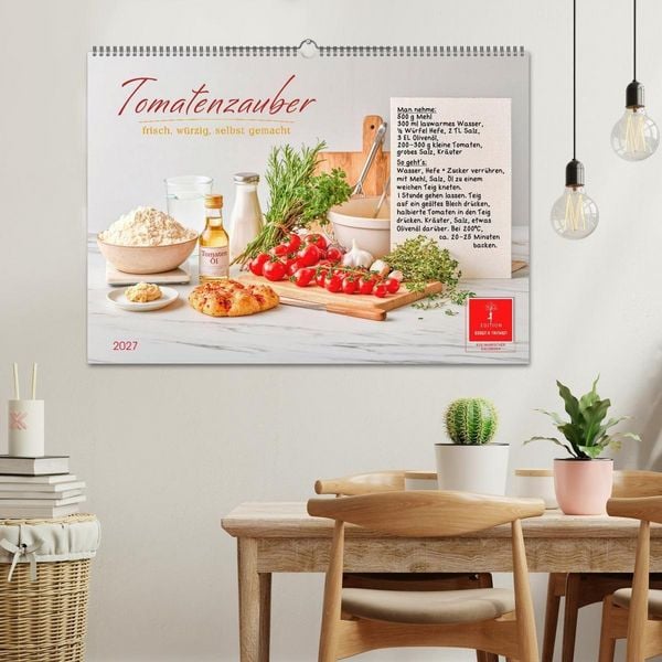 Produktbild: Tomatenzauber - frisch, w&uuml;rzig, selbst gemacht (Wandkalender 2027 DIN A2 quer), CALVENDO Monatskalender