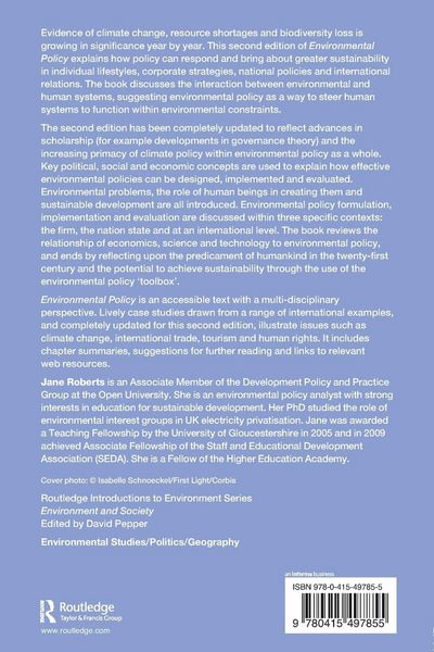 Produktbild: Environmental Policy