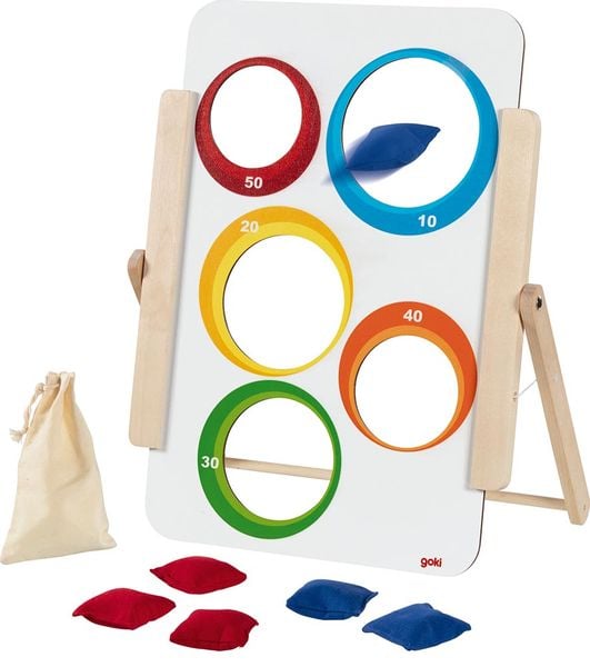 Produktbild: Zielwurfspiel f&uuml;r Klein und Gro&szlig;, beidseitig bespielbar