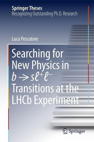 Produktbild: Searching for New Physics in b &iquest; sl+l- Transitions at the LHCb Experiment