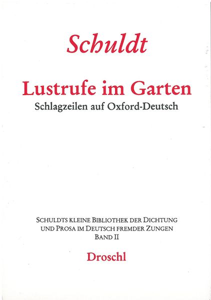 Produktbild: Lustrufe im Garten