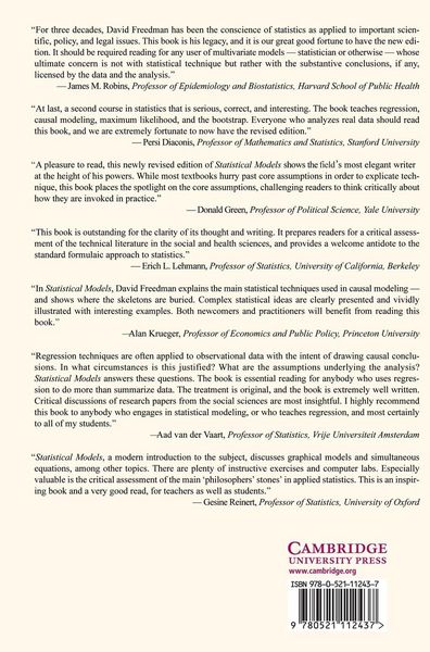 Produktbild: Statistical Models