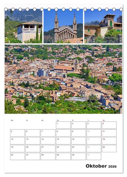 Produktbild: Hola Mallorca (Tischkalender 2026 DIN A5 hoch), CALVENDO Monatskalender
