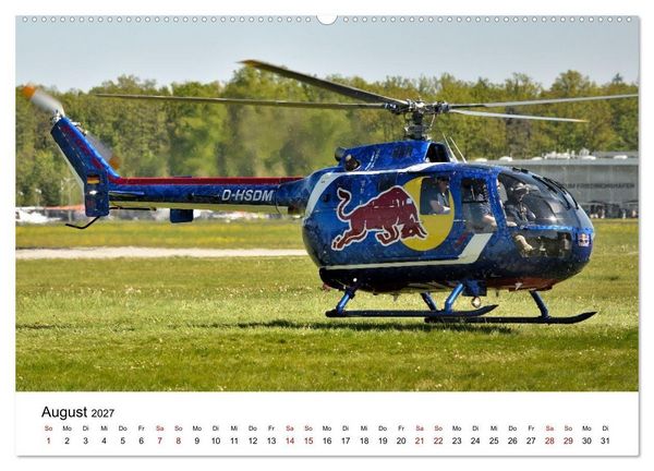 Produktbild: Hubschrauberdynamik in allen Facetten (hochwertiger Premium Wandkalender 2027 DIN A2 quer), Kunstdruck in Hochglanz