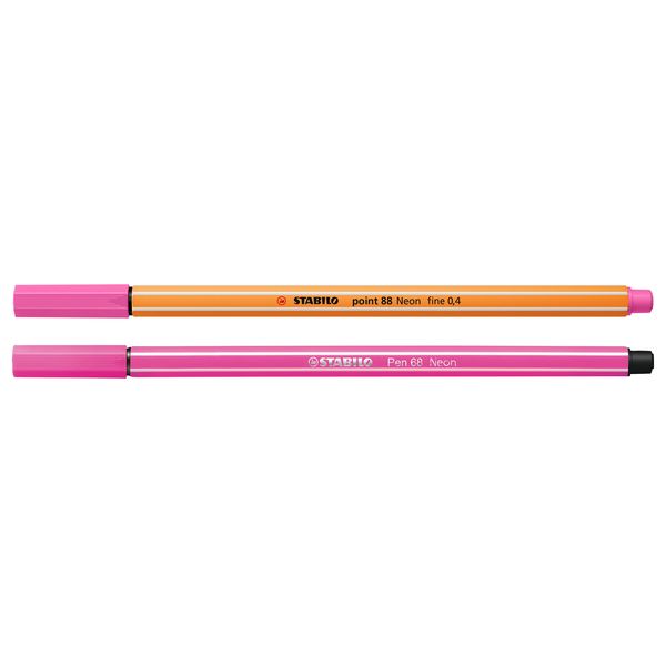 Produktbild: STABILO Pen 68 & point 88 8er Etui Shades of Pink
