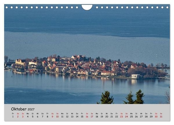 Produktbild: Lindau am Bodensee - Zwischen Himmel und See (Wandkalender 2027 DIN A4 quer), CALVENDO Monatskalender
