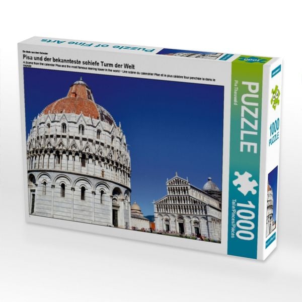 Produktbild: Ein Motiv aus dem Kalender Pisa und der bekannteste schiefe Turm der Welt (Puzzle)