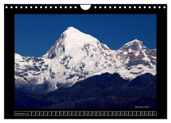 Produktbild: Bhutan Druk Yul 2026 (Wandkalender 2026 DIN A4 quer), CALVENDO Monatskalender