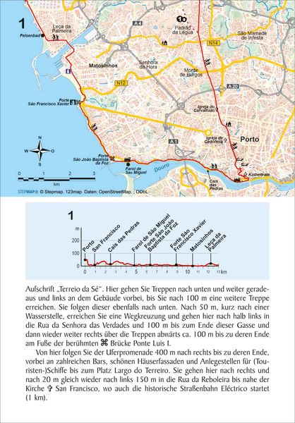 Produktbild: Portugal Spanien: Jakobsweg Caminho Portugu&ecirc;s von Porto nach Santiago und Finist