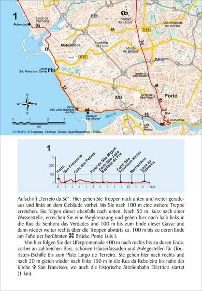 Portugal Spanien: Jakobsweg Caminho Português von Porto nach Santiago und Finisterre