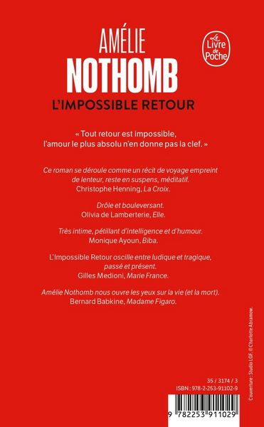 Produktbild: L'Impossible retour