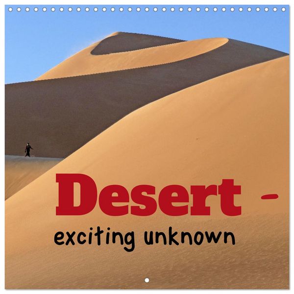 Produktbild: Desert - unknown exciting (Wall Calendar 2026 12 &times; 12 Inch) CALVENDO 12 Month Wall Calendar