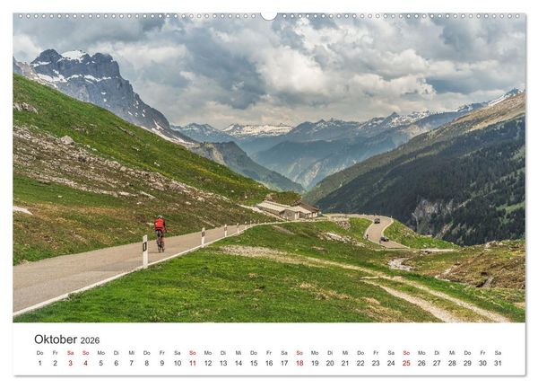 Produktbild: Schweizer Alpenp&auml;sse (Wandkalender 2026 DIN A2 quer), CALVENDO Monatskalender